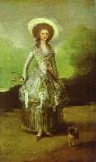 Francisco Jose de Goya The Marquesa de Pontejos oil painting artist